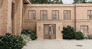 Image may contain: Wall, Brick, Brickwork, Composite material, Estate.