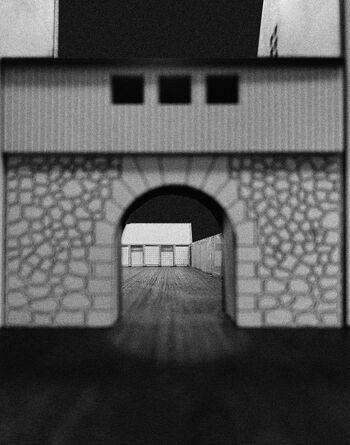 Image may contain: White, Monochrome photography, Monochrome, Black and white.