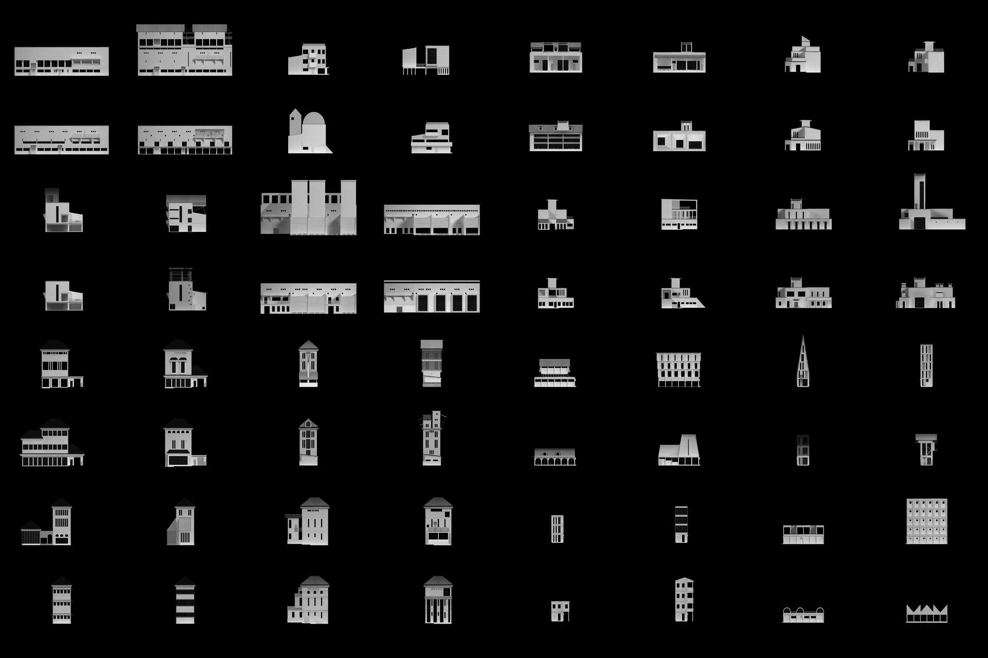 Modell smudge - facade iterations