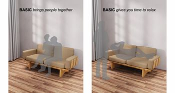 Image may contain: Couch, Living room, Daybed, Armrest.