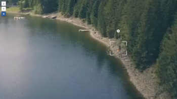 Image may contain: Bank, Aerial photography, geological phenomenon, Bird's-eye view, Lake.