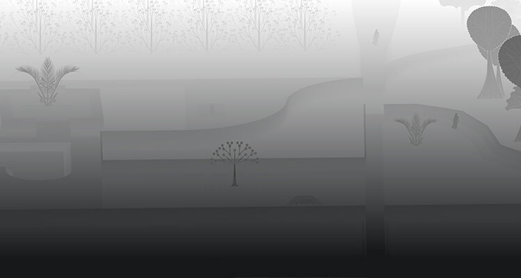 Bildet kan inneholde: atmosfærisk fenomen, tåke, tåke, dis, grå.