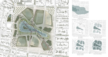 Image may contain: Urban design, Plan, Map, Design.