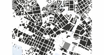 Image may contain: White, Map, Plan, Black and white, Design.