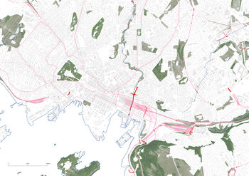 Image may contain: Map, Red, White, Design, Screenshot.