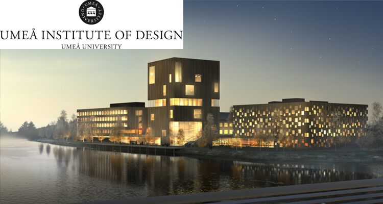 Photo of Umeå Institute of Design, Umeå University's campus