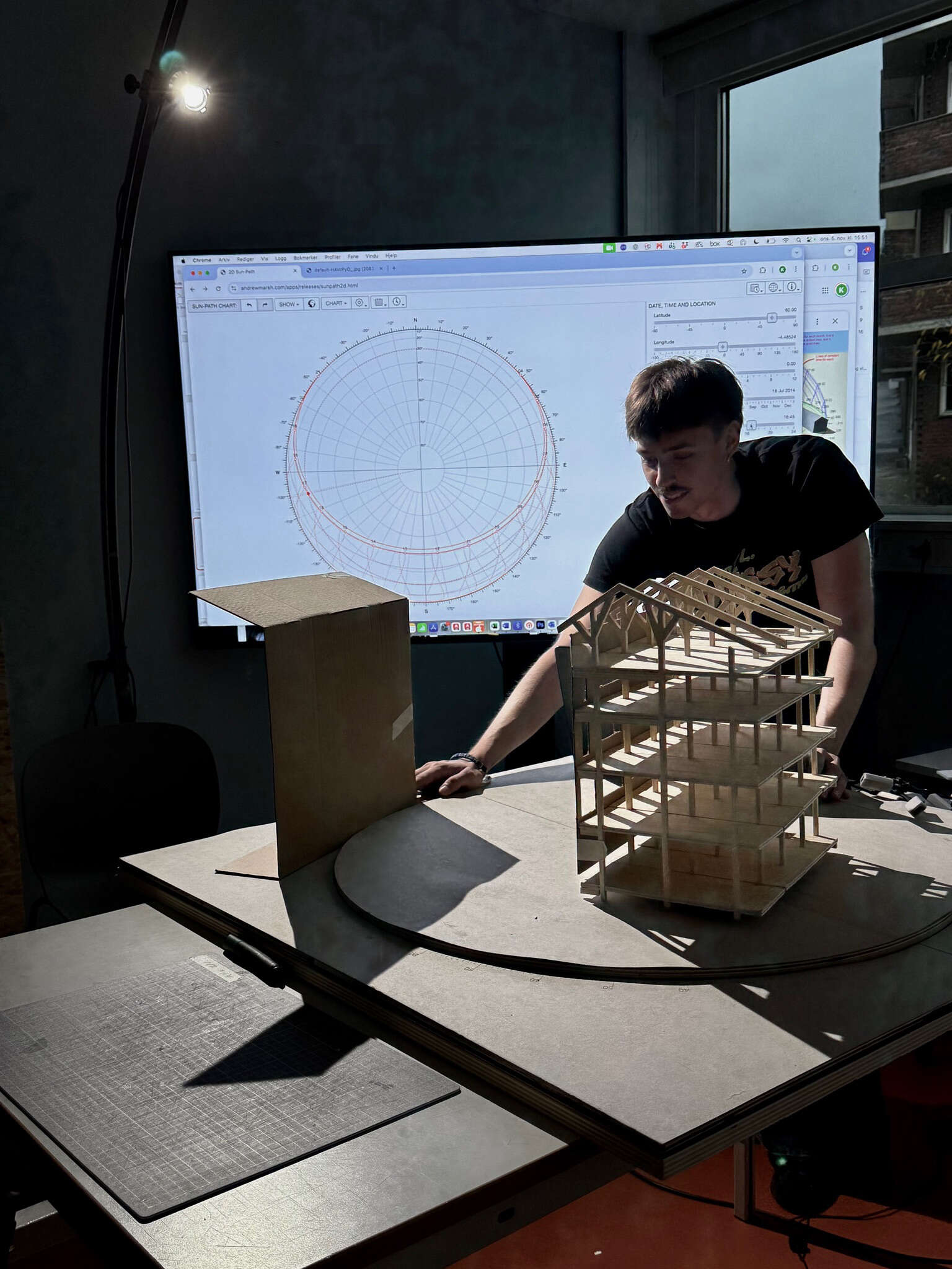 Undervisning, arkitektstudent