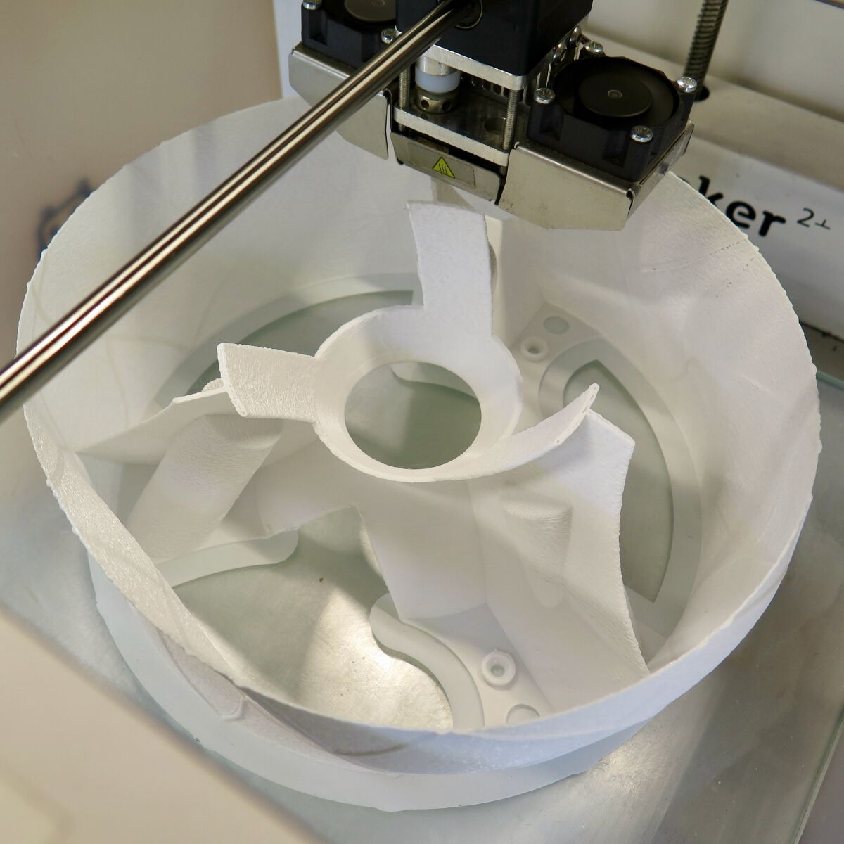 3D-print av lampe