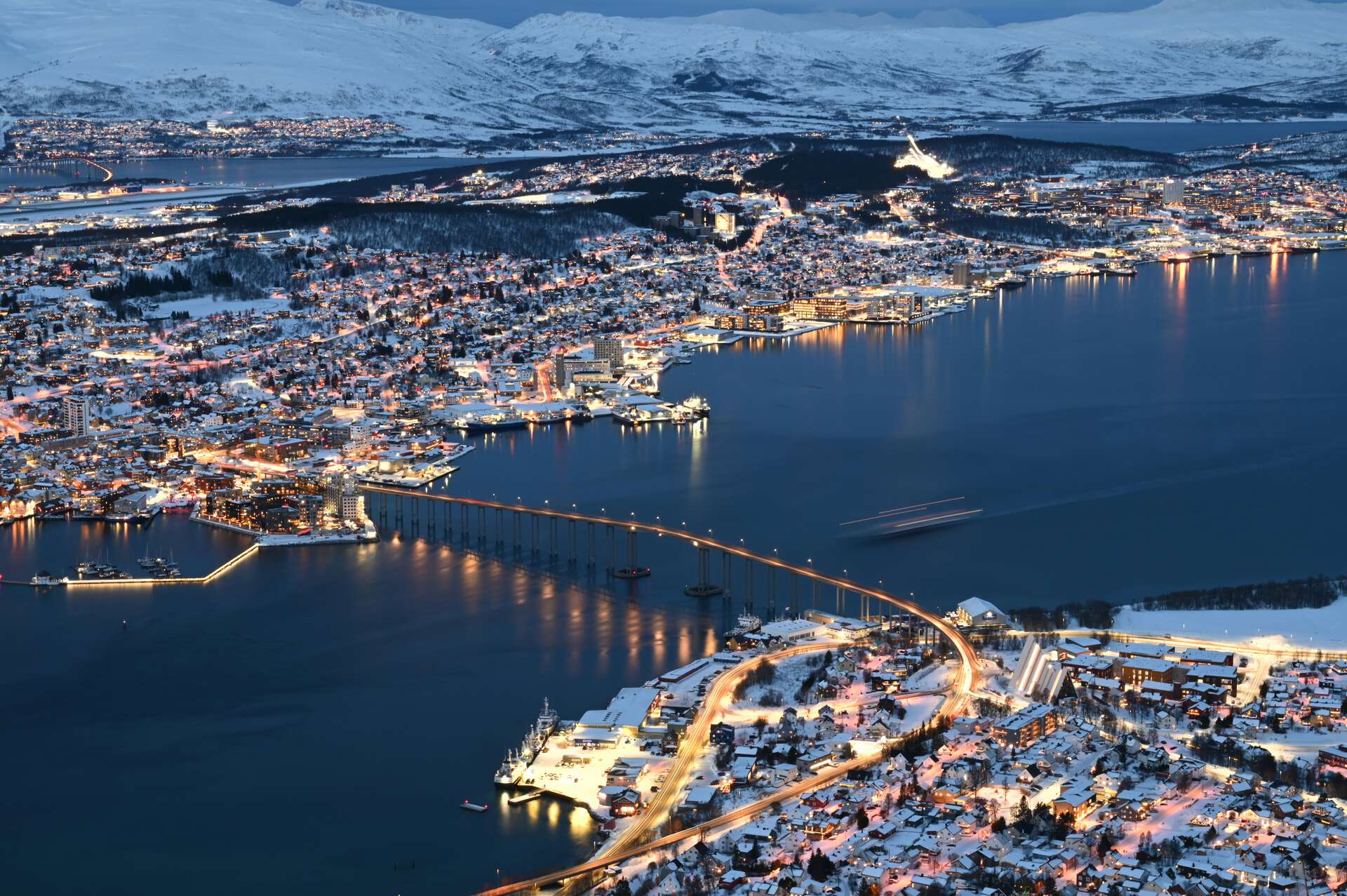 By, Tromsø, vinter