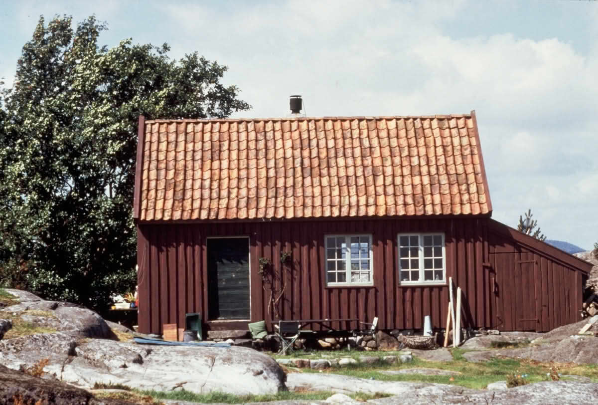 Rødmalt hytte