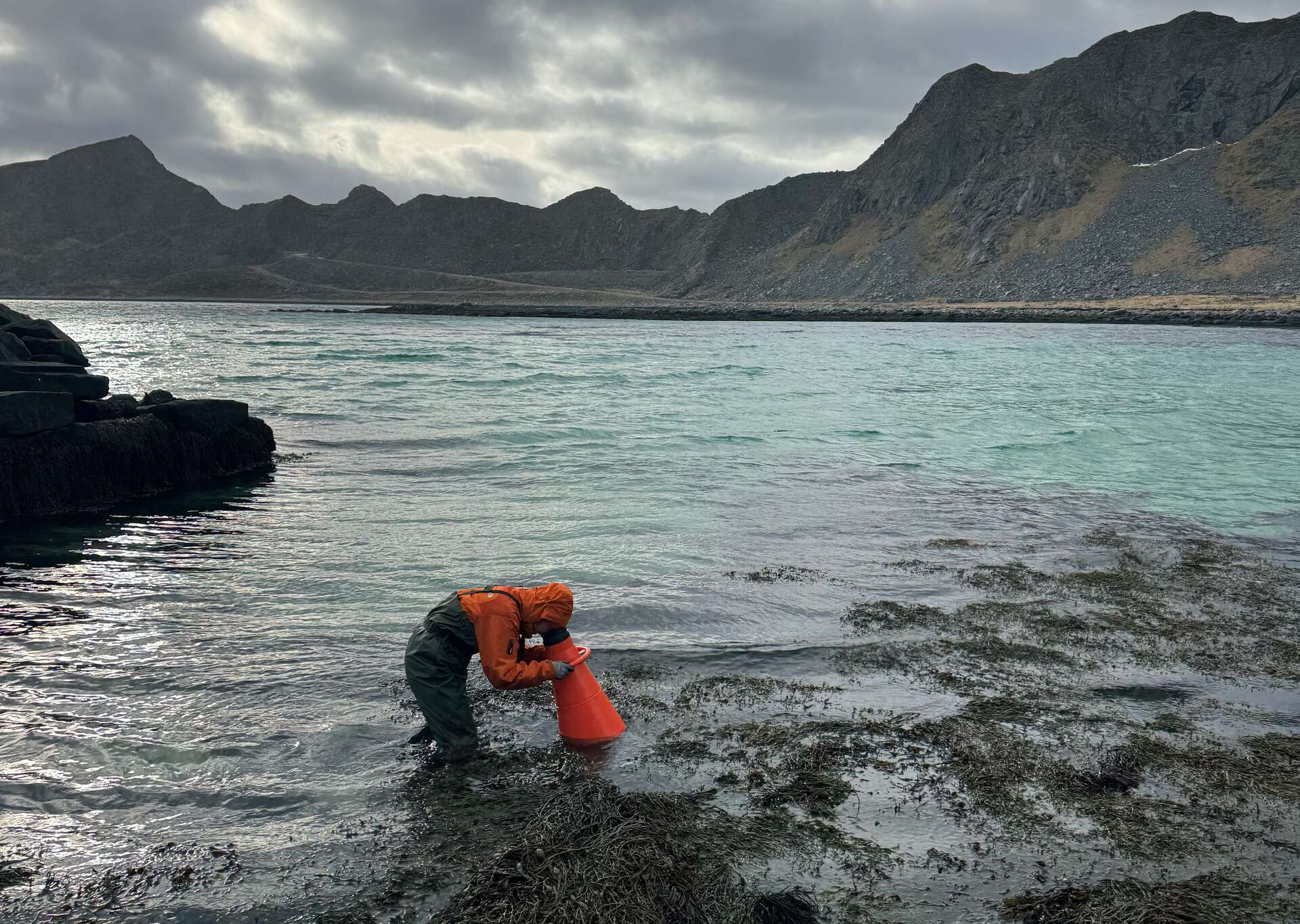 Landskap, kyst, menneske, Nordland