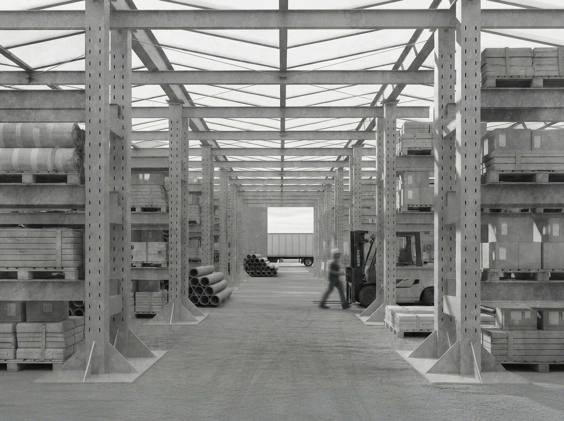 Lager, arkitektur