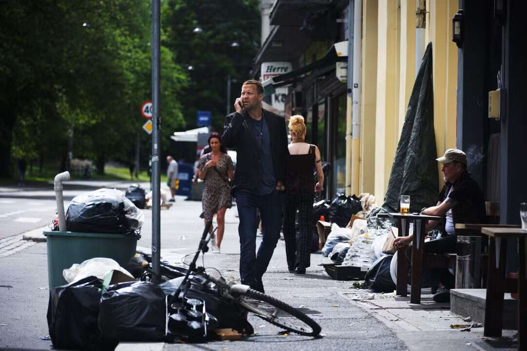 Harry Hole, søppel, Oslo