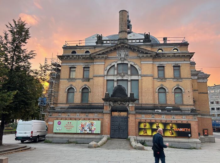 Teater, bygning, Nationaltheatret, Arkitektur